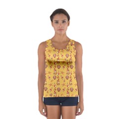 Seahorse Pattern Women s Sport Tank Top 