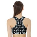 Seahorse pattern Sports Bra with Border View2