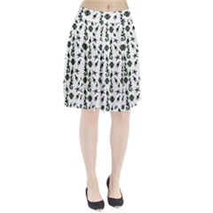 Seahorse Pattern Pleated Skirt by Valentinaart