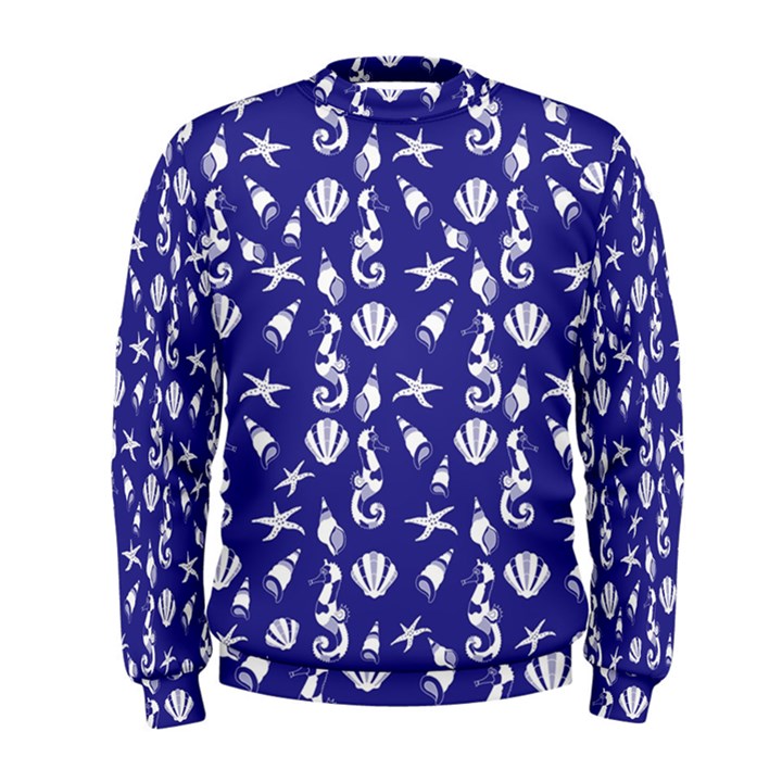 Seahorse pattern Men s Sweatshirt