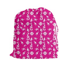 Seahorse Pattern Drawstring Pouches (xxl)