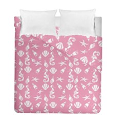 Seahorse Pattern Duvet Cover Double Side (full/ Double Size)