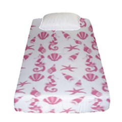 Seahorse Pattern Fitted Sheet (single Size)