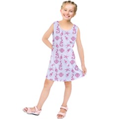 Seahorse Pattern Kids  Tunic Dress