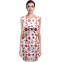 Seahorse pattern Classic Sleeveless Midi Dress View1