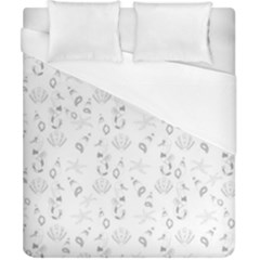 Seahorse Pattern Duvet Cover (california King Size)