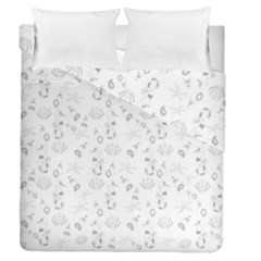 Seahorse Pattern Duvet Cover Double Side (queen Size)