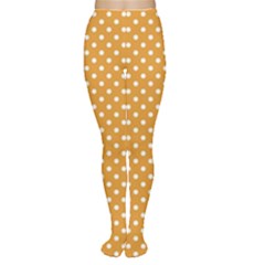 Polka Dots Women s Tights by Valentinaart