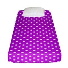 Polka Dots Fitted Sheet (single Size)