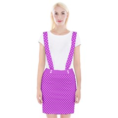 Polka Dots Suspender Skirt