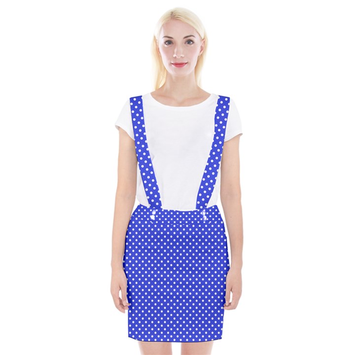 Polka dots Suspender Skirt