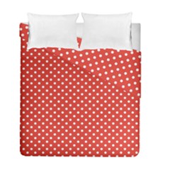 Polka Dots Duvet Cover Double Side (full/ Double Size)