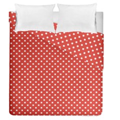 Polka Dots Duvet Cover Double Side (queen Size)