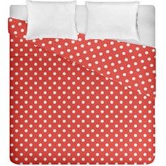 Polka Dots Duvet Cover Double Side (king Size)