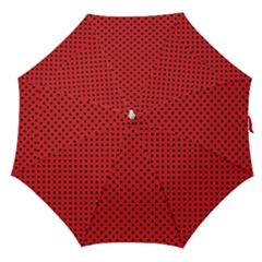 Polka Dots Straight Umbrellas by Valentinaart