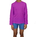 Polka dots Kids  Long Sleeve Swimwear View1