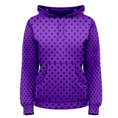 Polka Dots Women s Pullover Hoodie by Valentinaart