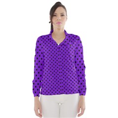 Polka Dots Wind Breaker (women) by Valentinaart