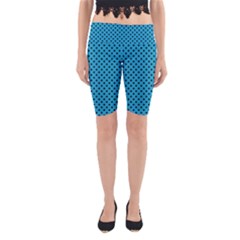 Polka Dots Yoga Cropped Leggings