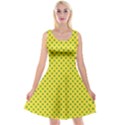 Polka dots Reversible Velvet Sleeveless Dress View1