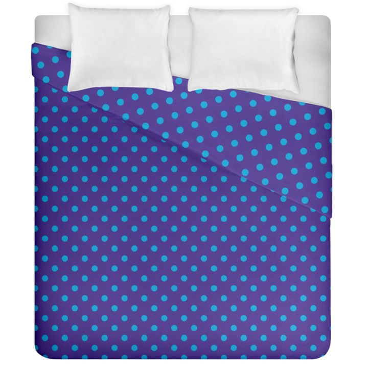 Polka dots Duvet Cover Double Side (California King Size)