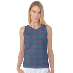 Polka Dots Women s Basketball Tank Top