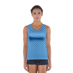 Polka Dots Women s Sport Tank Top 