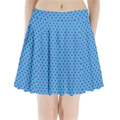 Polka Dots Pleated Mini Skirt by Valentinaart