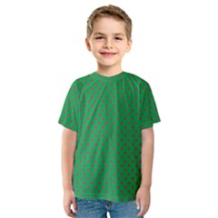 Polka Dots Kids  Sport Mesh Tee