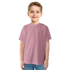 Polka Dots Kids  Sport Mesh Tee