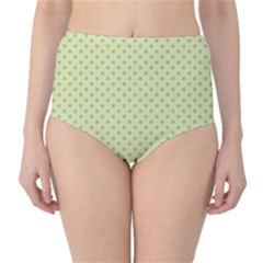 Polka Dots High-waist Bikini Bottoms by Valentinaart