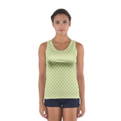 Polka Dots Women s Sport Tank Top  by Valentinaart