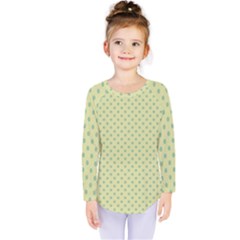 Polka Dots Kids  Long Sleeve Tee