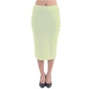 Polka dots Velvet Midi Pencil Skirt View1