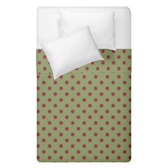 Polka Dots Duvet Cover Double Side (single Size)