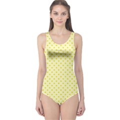 Polka Dots One Piece Swimsuit