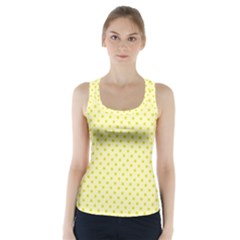 Polka Dots Racer Back Sports Top