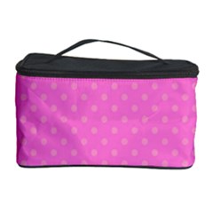 Polka Dots Cosmetic Storage Case by Valentinaart