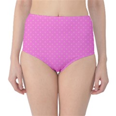 Polka Dots High-waist Bikini Bottoms by Valentinaart