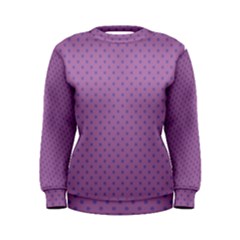 Polka Dots Women s Sweatshirt by Valentinaart