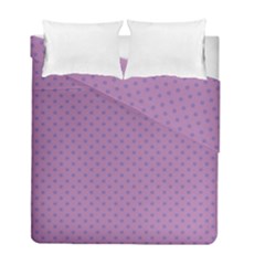 Polka Dots Duvet Cover Double Side (full/ Double Size) by Valentinaart