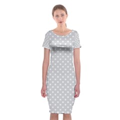 Polka Dots Classic Short Sleeve Midi Dress