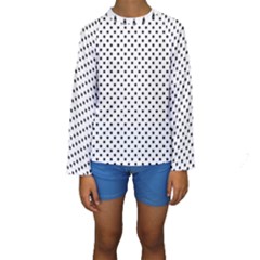 Polka Dots Kids  Long Sleeve Swimwear