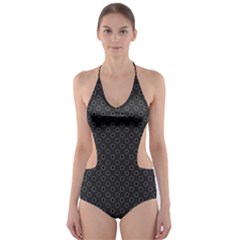 Polka Dots Cut-out One Piece Swimsuit by Valentinaart