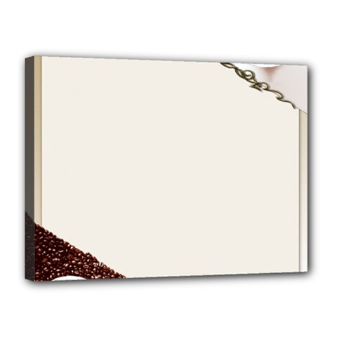 Greeting Card Coffee Mood Canvas 16  X 12  by Simbadda