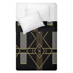 Simple Art Deco Style  Duvet Cover Double Side (single Size)