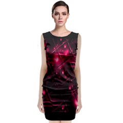 Picture Of Love In Magenta Declaration Of Love Classic Sleeveless Midi Dress