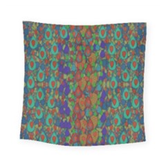 Sea Of Mermaids Square Tapestry (small) by pepitasart