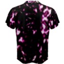 Background Structure Magenta Brown Men s Cotton Tee View2