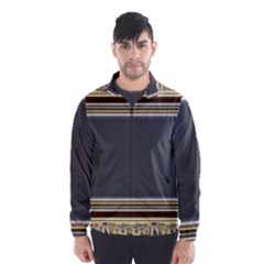 Fractal Classic Baroque Frame Wind Breaker (men) by Simbadda